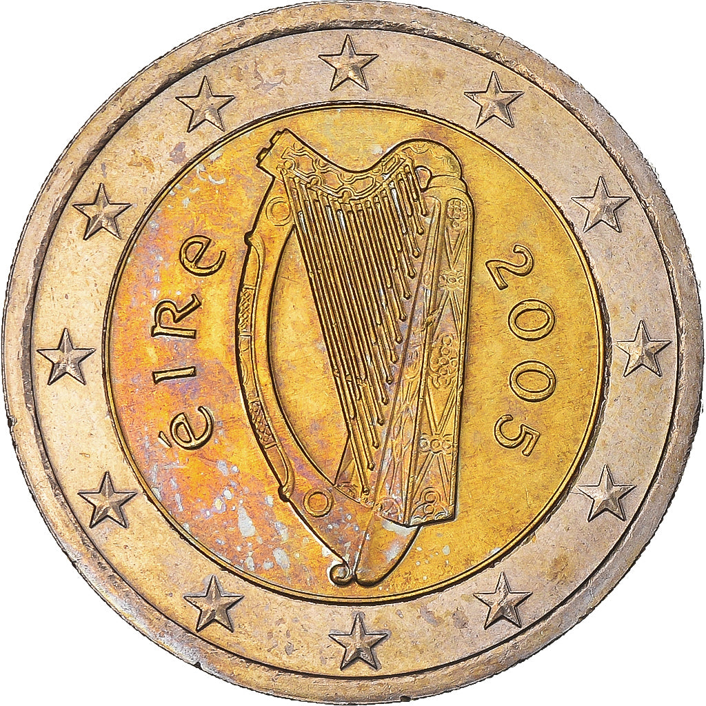 IRELAND REPUBLIC, 2 Euro, 2005, Sandyford, MS(65-70), Bi-Metallic, KM:39