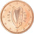 REPÚBLICA DE IRLANDA, 2 Euro Cent, 2002, Sandyford, FDC, Cobre chapado en