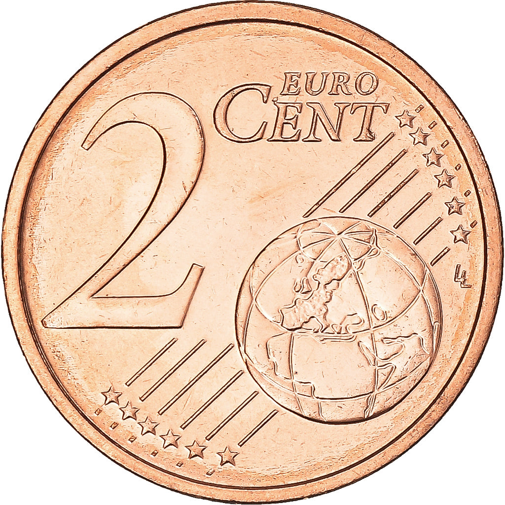IRELAND REPUBLIC, 2 Euro Cent, 2002, Sandyford, MS(65-70), Copper Plated Steel