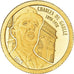 Moneta, Gabon, 1000 Francs CFA, 2013, General De Gaulle. BE, MS(65-70), Złoto