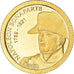 Coin, Gabon, 1000 Francs CFA, 2013, General De Gaulle. BE, MS(65-70), Gold