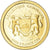 Coin, Gabon, 1000 Francs CFA, 2013, General De Gaulle. BE, MS(65-70), Gold