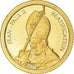 Moneta, Gabon, jean paul II, 1000 Francs CFA, 2014, Paris, BE, MS(65-70), Złoto