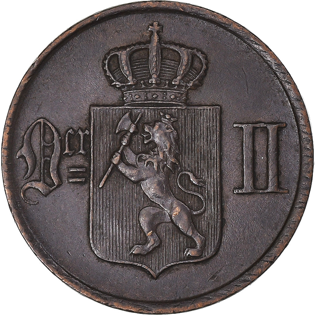 Munten, Noorwegen, Ore, 1902, ZF+, Bronzen, KM:352
