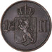 Munten, Noorwegen, Ore, 1902, ZF+, Bronzen, KM:352