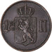 Moneda, Noruega, Ore, 1902, MBC+, Bronce, KM:352