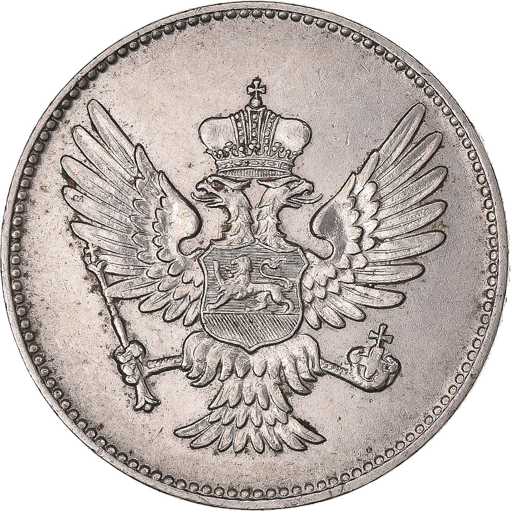 Coin, Montenegro, Nicholas I, 20 Para, 1914, EF(40-45), Nickel, KM:19