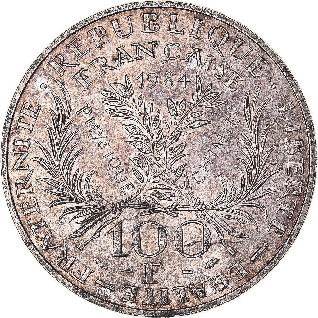 Coin, France, 100 Francs, 1984, AU(55-58), Silver, Gadoury:899