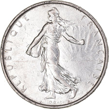 Coin, France, Semeuse, 5 Francs, 1962, Paris, AU(50-53), Silver, KM:926