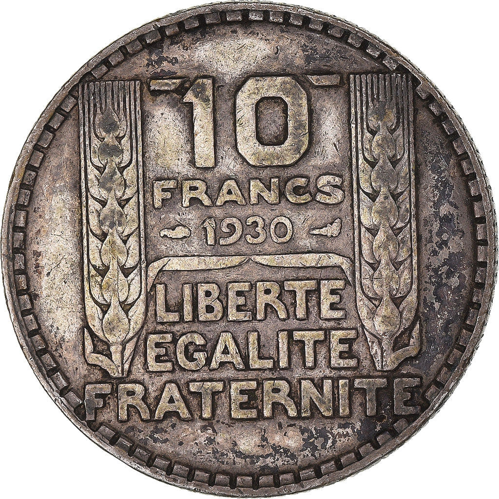 Coin, France, Turin, 10 Francs, 1930, Paris, VF(20-25), Silver, KM:878