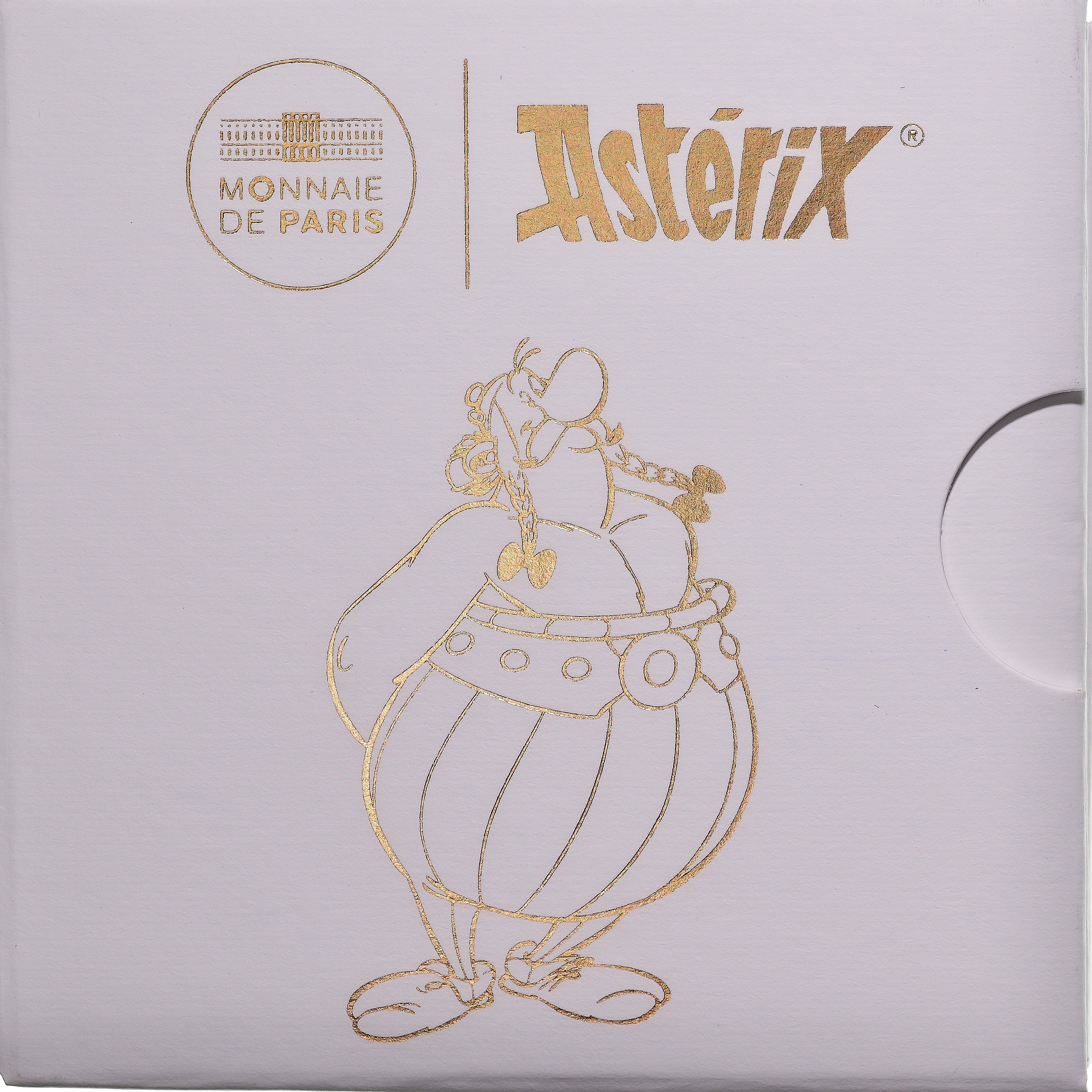 France, 250 Euro, 2022, Monnaie de Paris, Asterix, MS(65-70), Gold