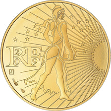 France, 250 Euro, 2009, Paris, FDC, MS(65-70), Gold, KM:1583