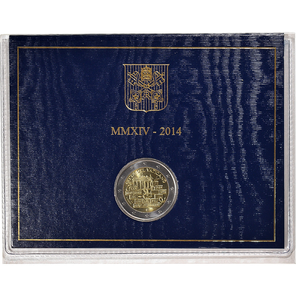 Vatican, 2 Euro, 2014, MS(65-70), Bi-Metallic