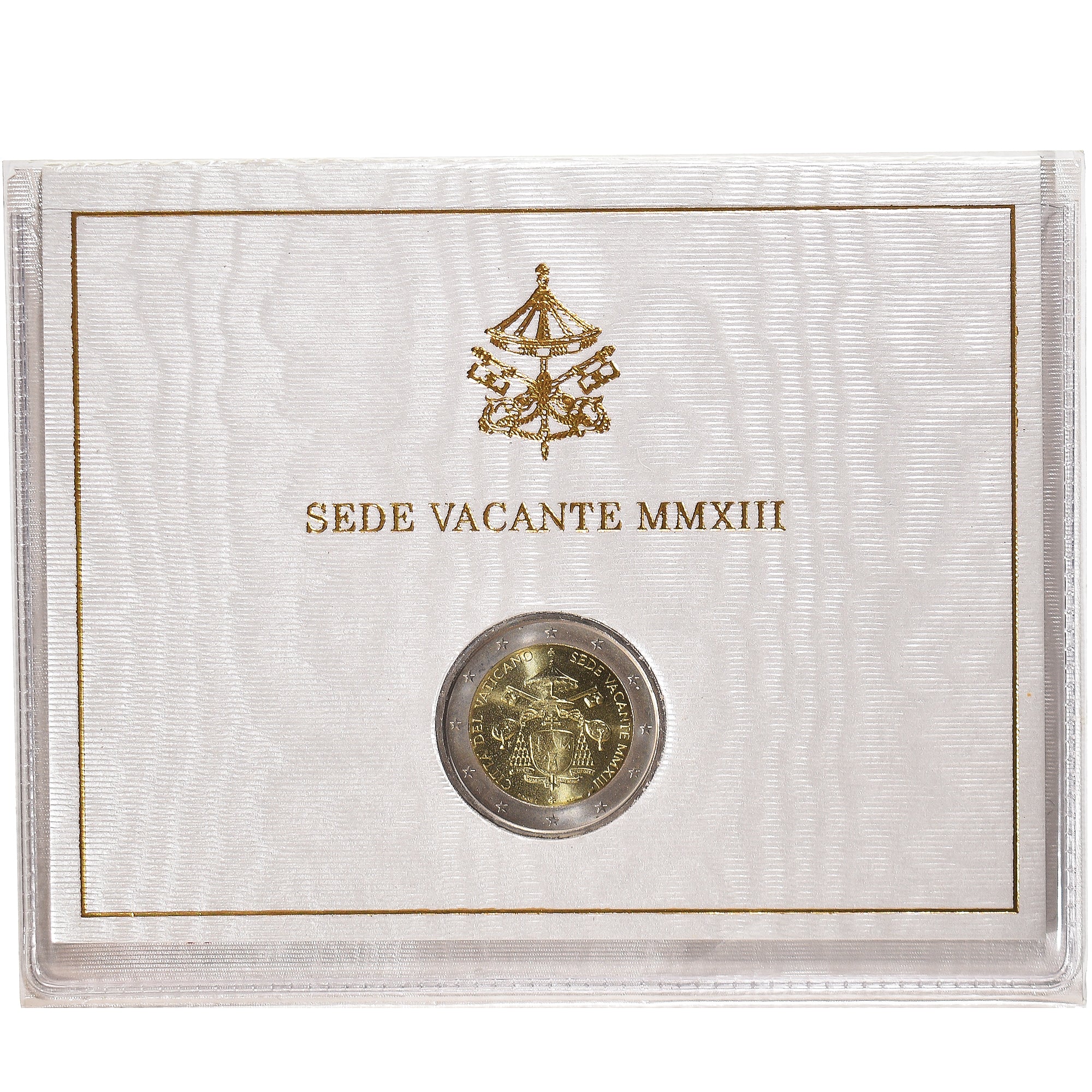 Vaticano, 2 Euro, Siège Vacant, 2013, BU, FDC, N.C.