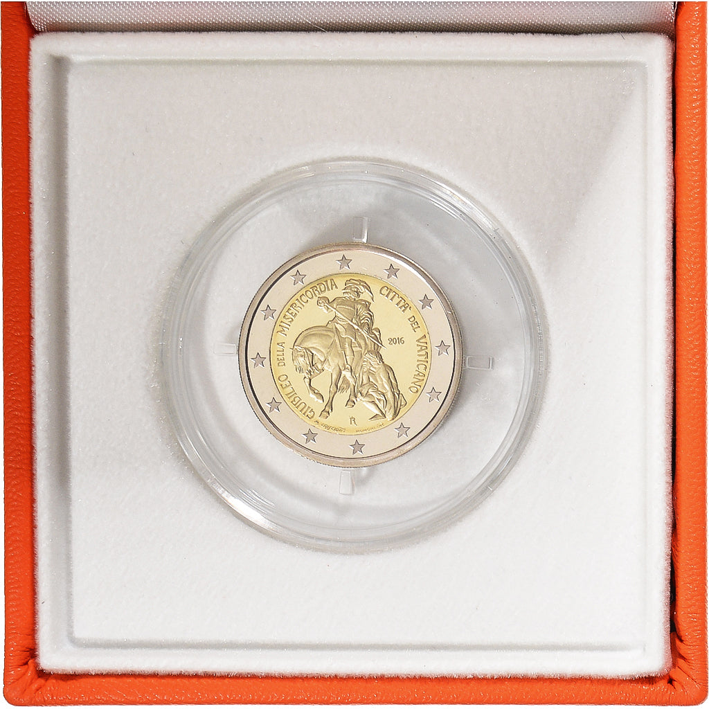 Vatican, 2 Euro, 2016, Rome, BE - Jubilé de la Miséricorde, MS(65-70)