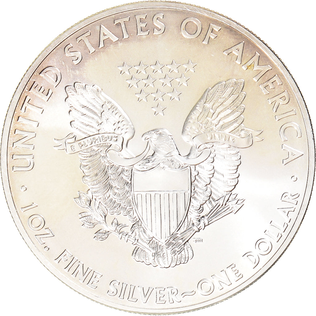 Coin, United States, Silver Eagle, Dollar, 2015, 1 Oz, MS(65-70), Silver