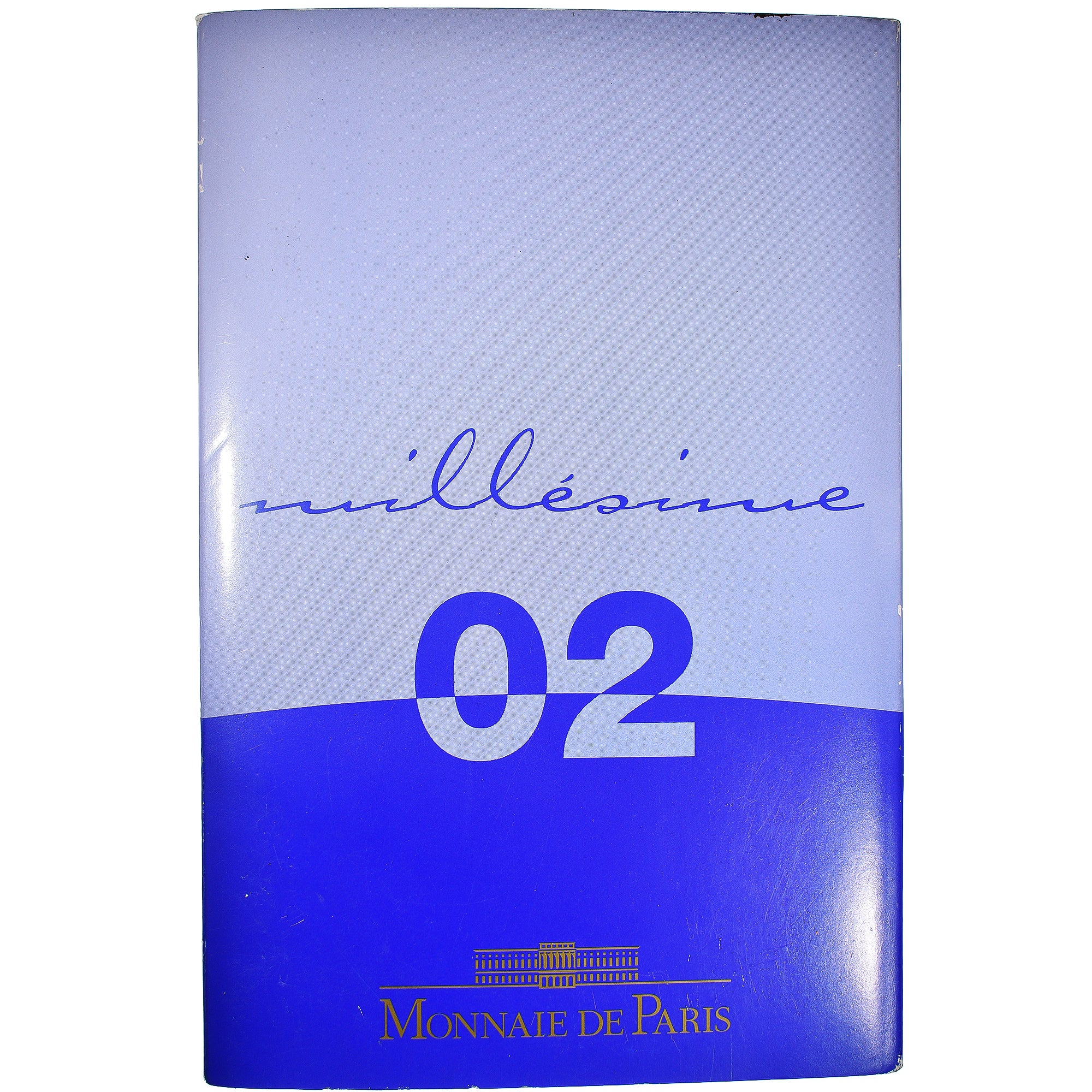 France, Proof Set Euro, 2002, Paris, BE, MS(65-70), Gadoury:Page 317