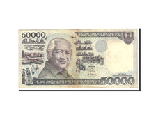Indonesia, 50,000 Rupiah, 1993, KM:133b, 1994, VF(20-25)