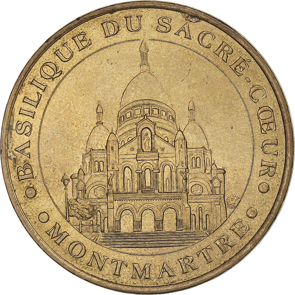 France, Token, Touristic token, Paris - Basilique du Sacré Coeur n°1, 2002