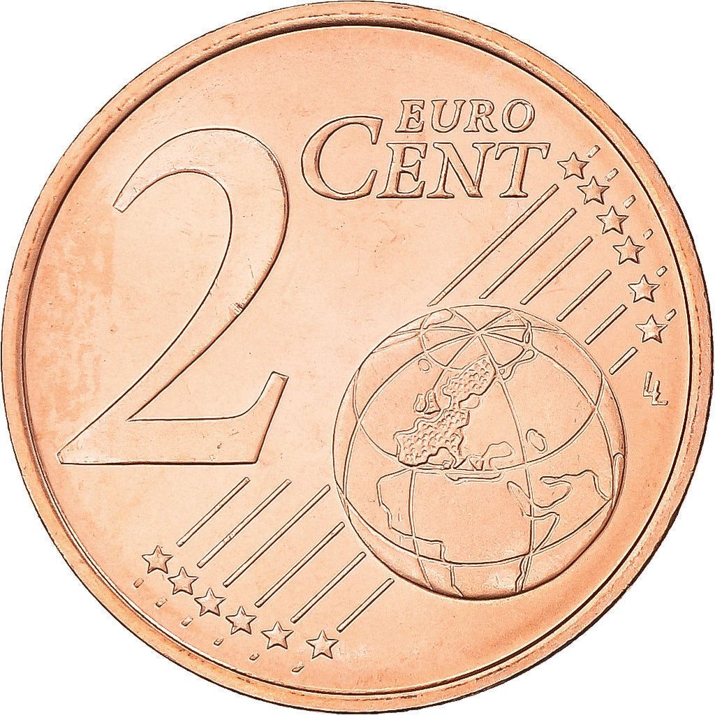 Finlândia, 2 Euro Cent, 2004, Vantaa, MS(64), Aço Cromado a Cobre, KM:99