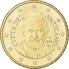 Vatican, 50 Euro Cent, 2014, AU(55-58), Copper-nickel