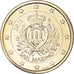 San Marino, Euro, 2015, Rome, golden, EBC, Bimetálico