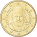 Vatican, 50 Euro Cent, 2014, Rome, MS(65-70), Brass