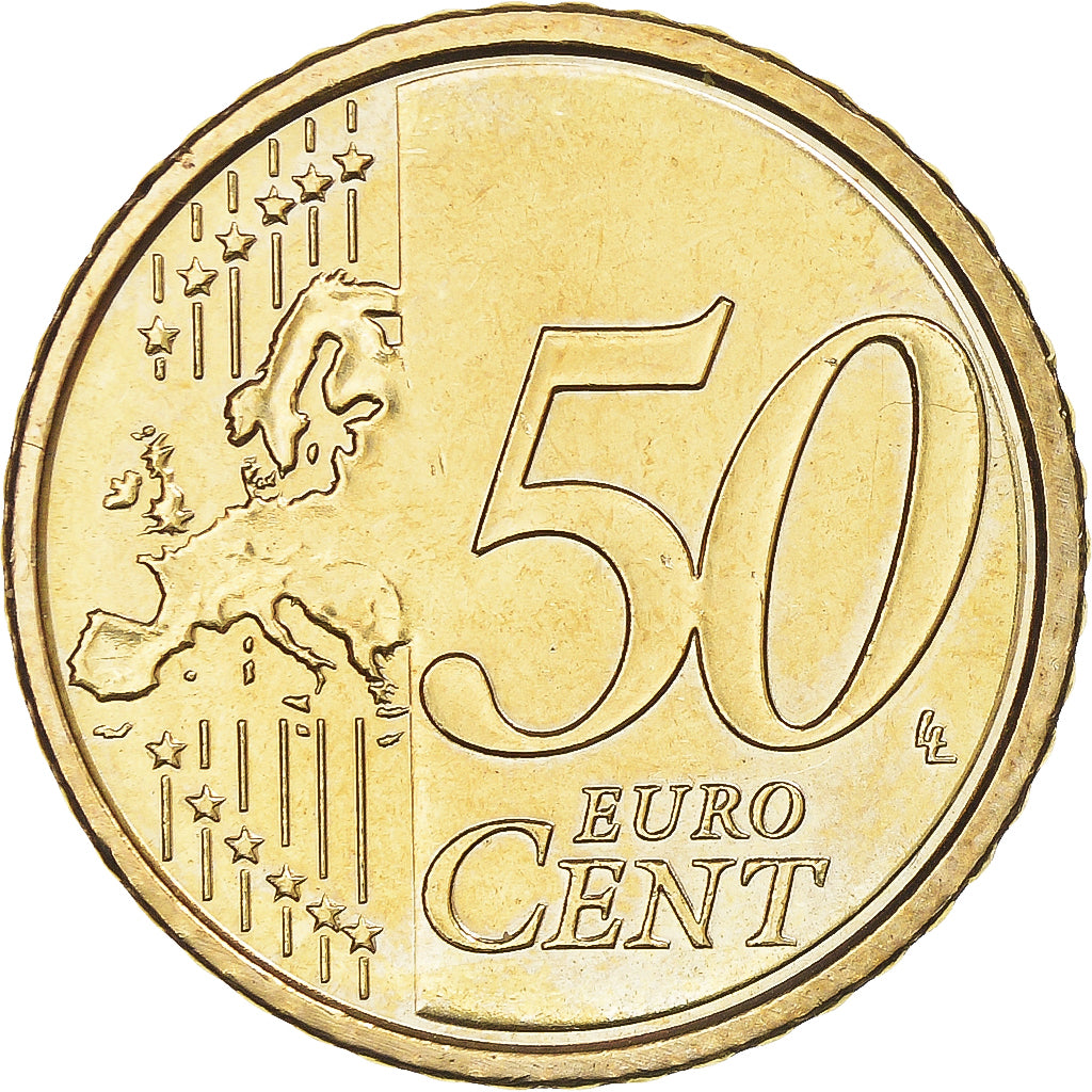 Vatican, 50 Euro Cent, 2014, Rome, MS(65-70), Brass