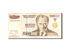 Turchia, 5,000,000 Lira, 1970, KM:210, 1997, BB