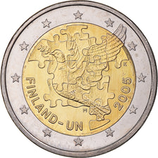 Finland, 2 Euro, 2005, Vantaa, MS(65-70), Bi-Metallic, KM:119