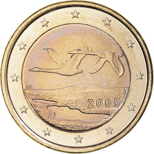 Finlândia, Euro, 2005, Vantaa, MS(65-70), Bimetálico, KM:104
