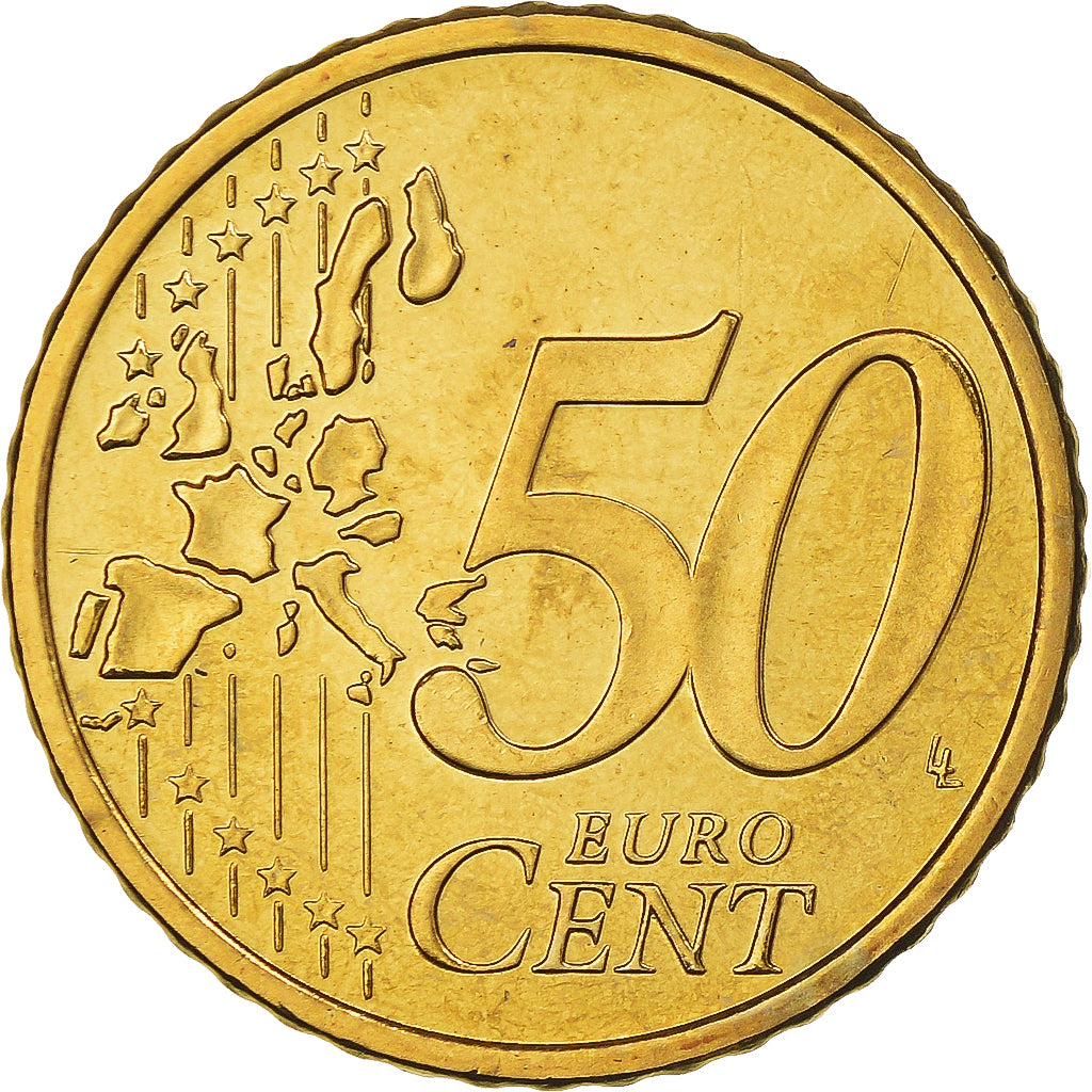Finland, 50 Euro Cent, 2006, Vantaa, MS(65-70), Brass, KM:103