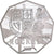 Coin, Scotland, 5 Pounds, 2022, Les navires historiques ,ROCKALL.BE, MS(65-70)