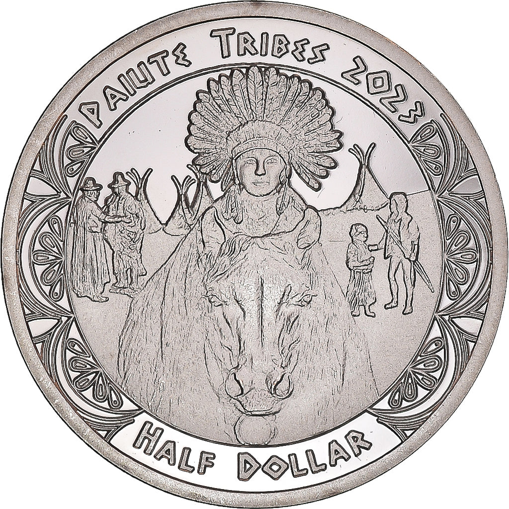 Coin, United States, Half Dollar, 2023, Tribus des Amérindiens.Paiute