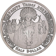 Münze, Vereinigte Staaten, Half Dollar, 2023, Tribus des Amérindiens.Paiute