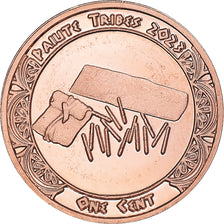 Moneta, Stati Uniti, Cent, 2023, Tribus des Amérindiens.Paiute tribes.BE, FDC