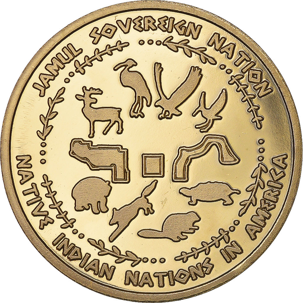 Coin, United States, Dollar, 2023, Tribus des Amérindiens.Seneca tribes.BE