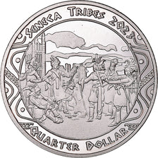 Monnaie, États-Unis, quarter dollar, 2023, Tribus des Amérindiens.Seneca
