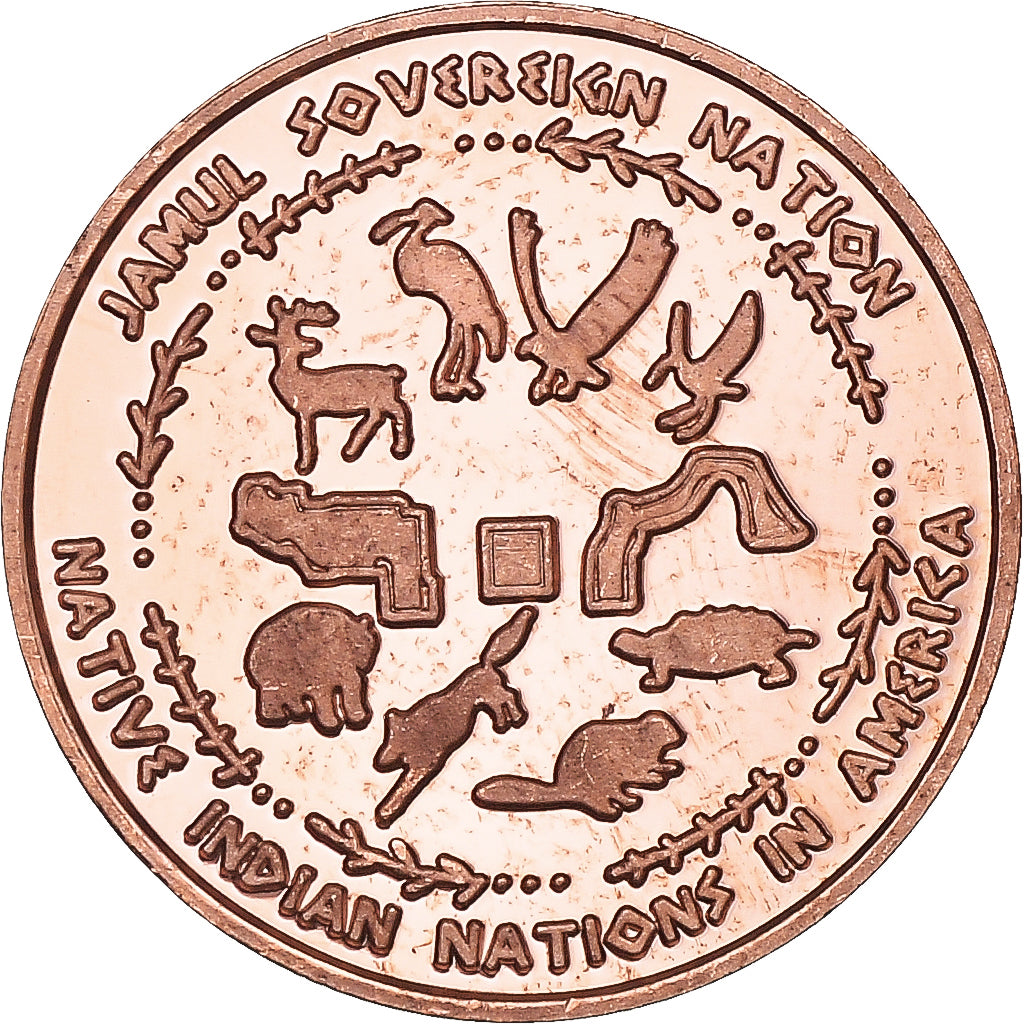 Moneta, Stati Uniti, Cent, 2023, Tribus des Amérindiens.Seneca tribes.BE, FDC