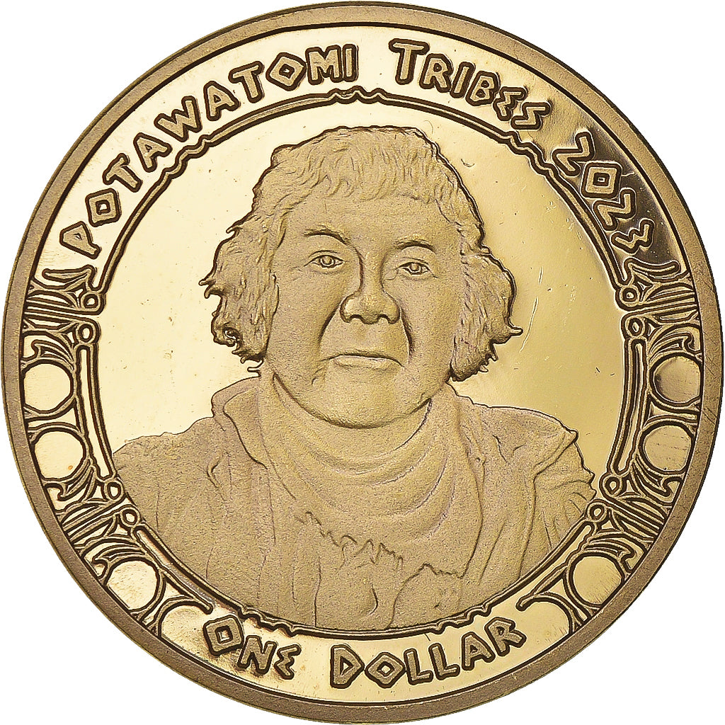Monnaie, États-Unis, Dollar, 2023, Tribus des Amérindiens. Potawatomi