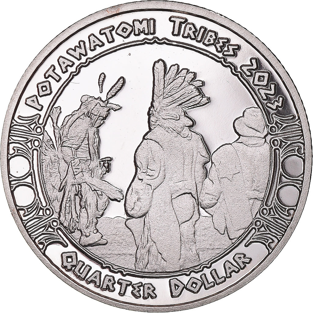 Munten, Verenigde Staten, quarter dollar, 2023, Tribus des Amérindiens.