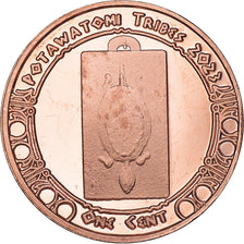 Moneta, USA, Cent, 2023, Tribus des Amérindiens. Potawatomi tribes.BE