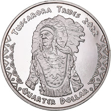 Moneda, Estados Unidos, quarter dollar, 2022, Tribus des Amérindiens .Tuscarora