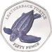 Coin, British Indian Ocean, 50 Pence, 2019, Tortues - Tortue luth, MS(65-70)
