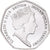 Moeda, British Indian Ocean, 50 Pence, 2019, Tortues - Tortue verte, MS(65-70)