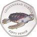 Coin, British Indian Ocean, 50 Pence, 2019, Tortues - Tortue Caouanne