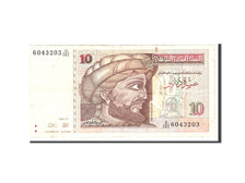 Tunisia, 10 Dinars, 1994, KM:87a, 1994-11-07, VF(20-25)