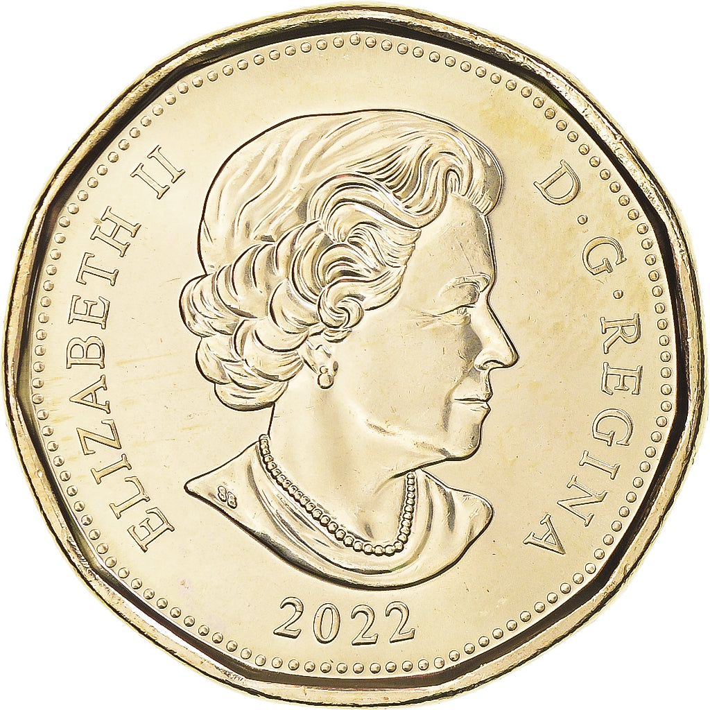 Coin, Canada, Dollar, 2022, Royal Canadian Mint, Alexandre Graham Bell, MS(63)