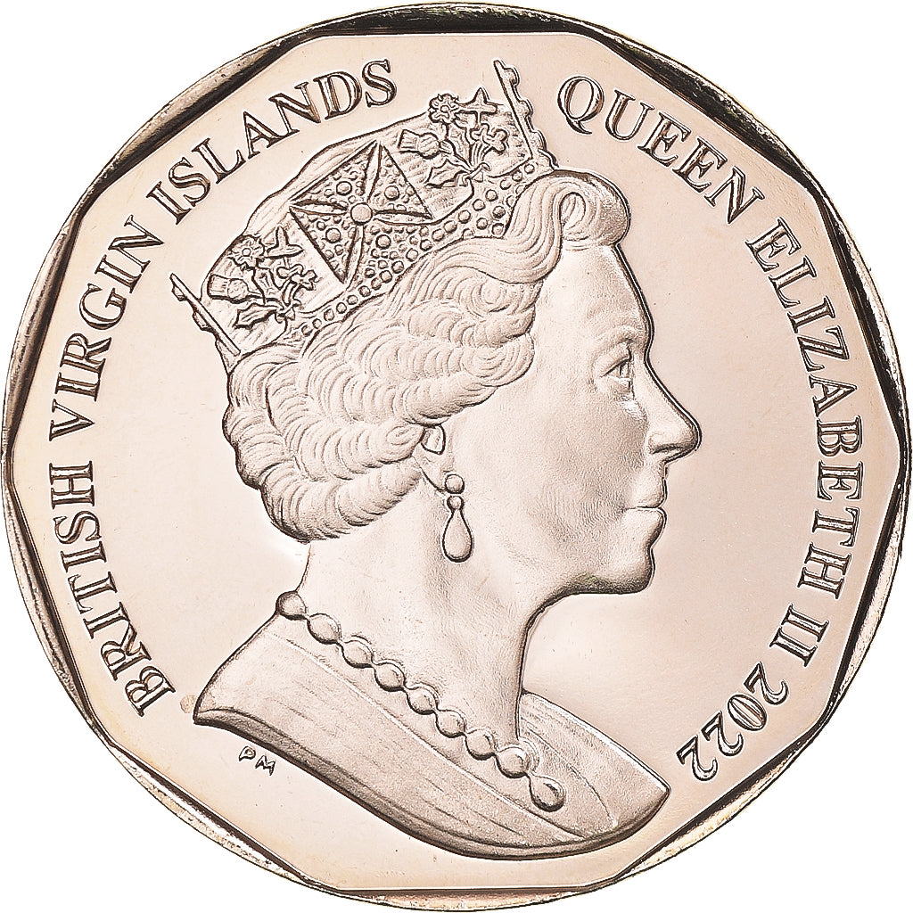 Coin, BRITISH VIRGIN ISLANDS, Dollar, 2022, H.M.S. Formidable.BU, MS(65-70)