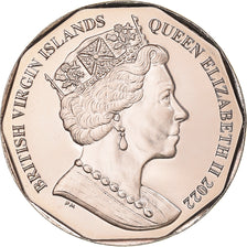 Monnaie, Îles Vierges britanniques, The Golden Hind, 1 Dollar, 2022, FDC, FDC